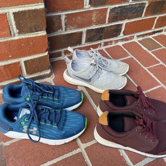 Under Armour Other - Under Armour, Nike, and Cat & Jack Sneakers Shoe Bundle